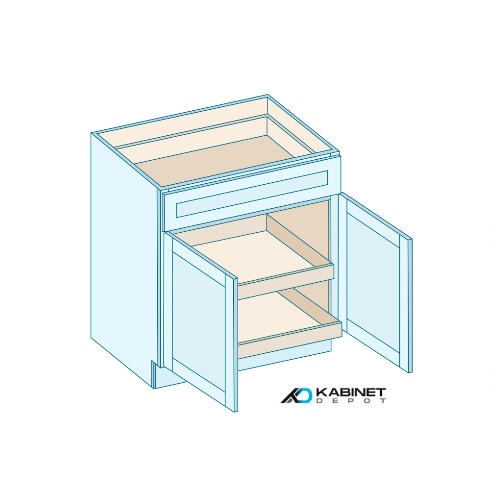 Roll Out Tray - diagram