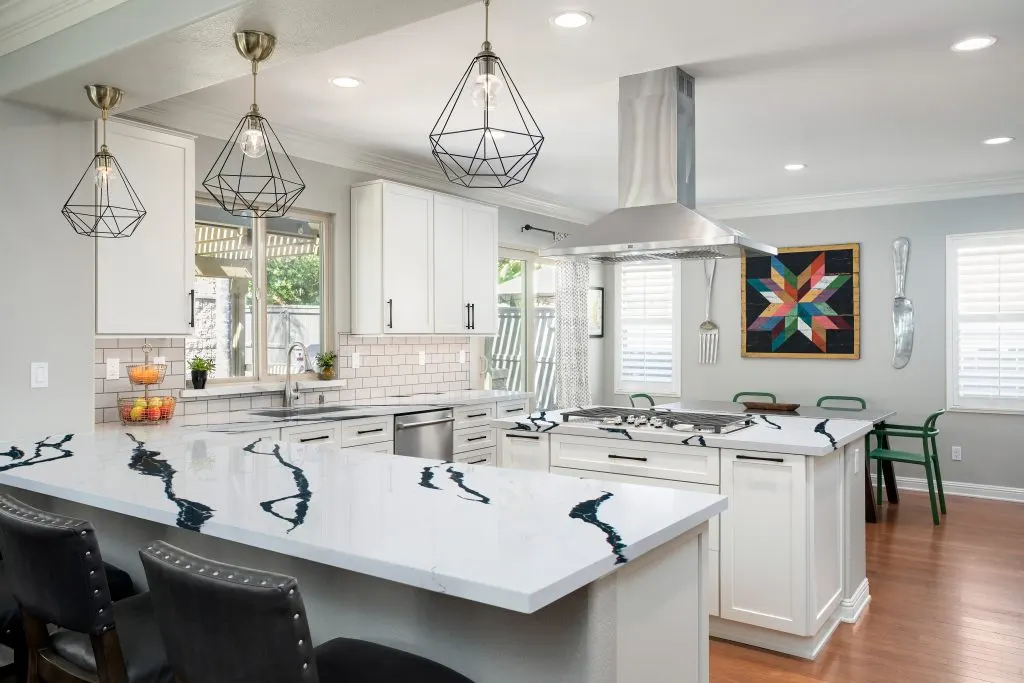 Calacatta Borghini Black | White Matte