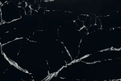 Calacatta Black Diamond Calacatta Black Diamond quartz slab by White Matte