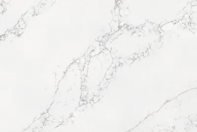 Calacatta Creek quartz slab by White Matte