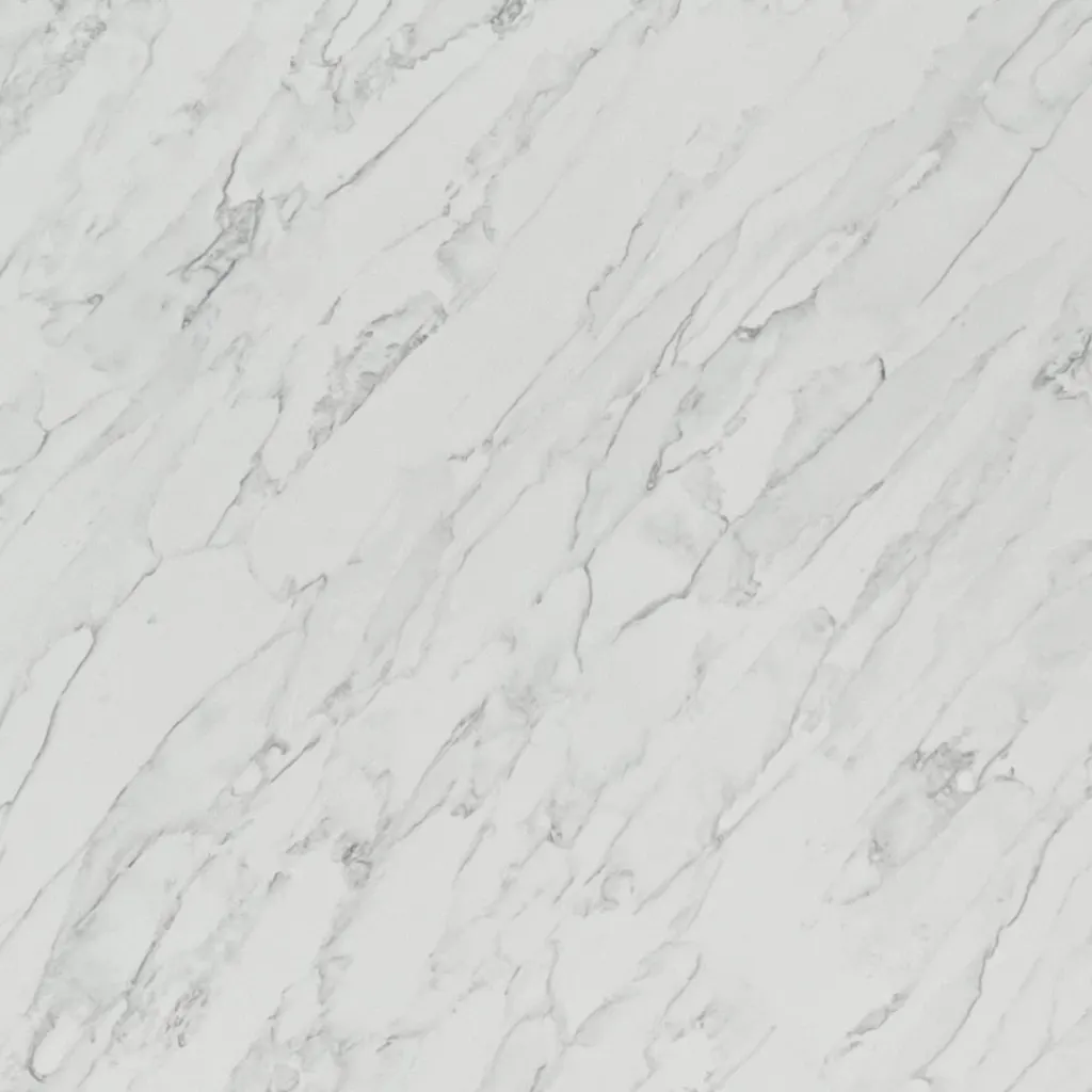 Calacatta Neo quartz slab - view 3 | White Matte