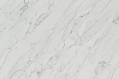 Calacatta Neo quartz slab - view 3 | White Matte
