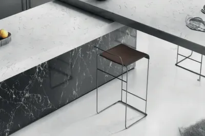 Carrara Nuova Carrara Nuova quartz slab by White Matte