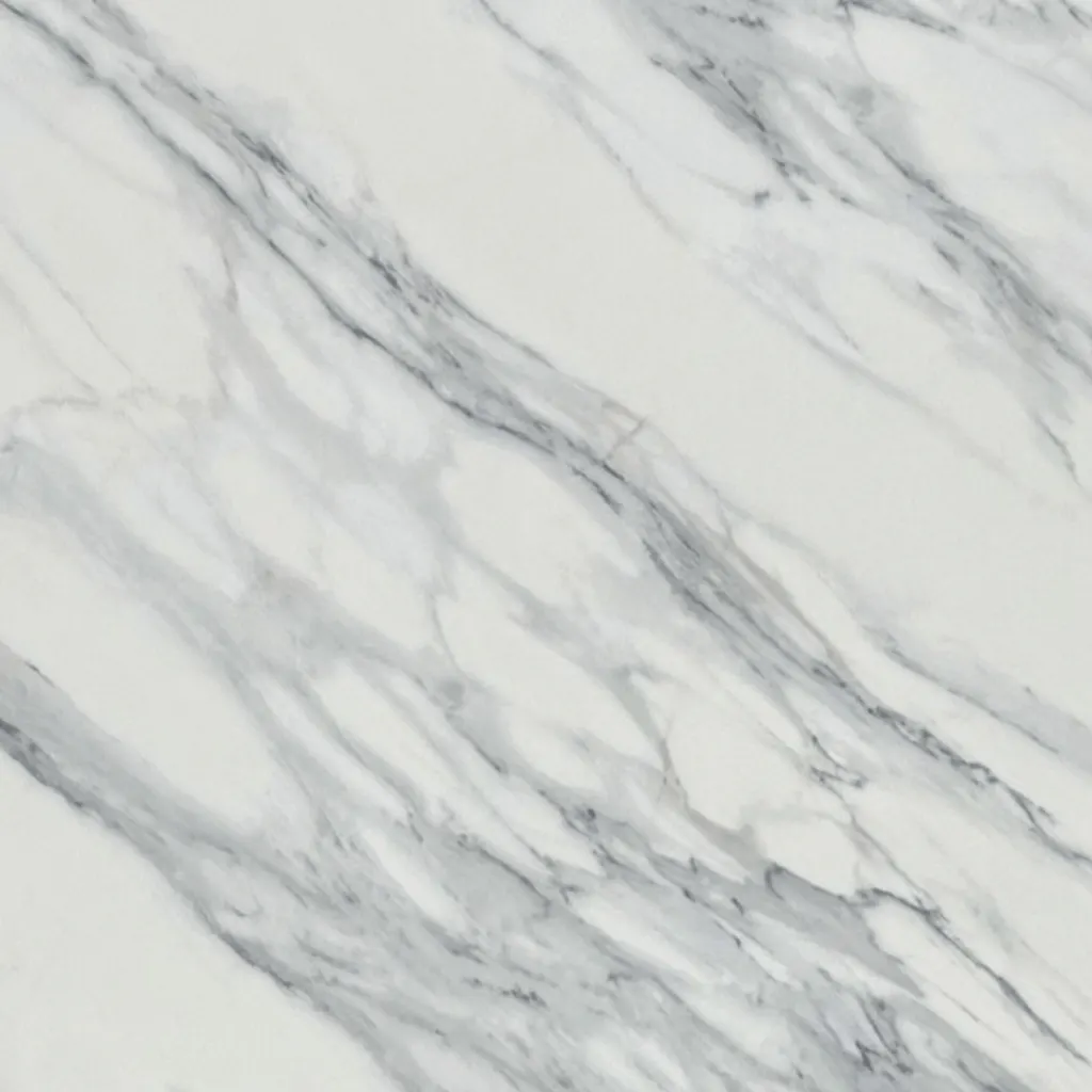 Jasmine HD quartz slab - view 3 | White Matte
