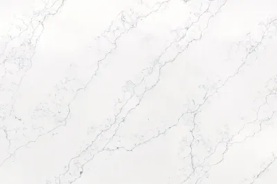 Niagara Fall quartz slab by White Matte