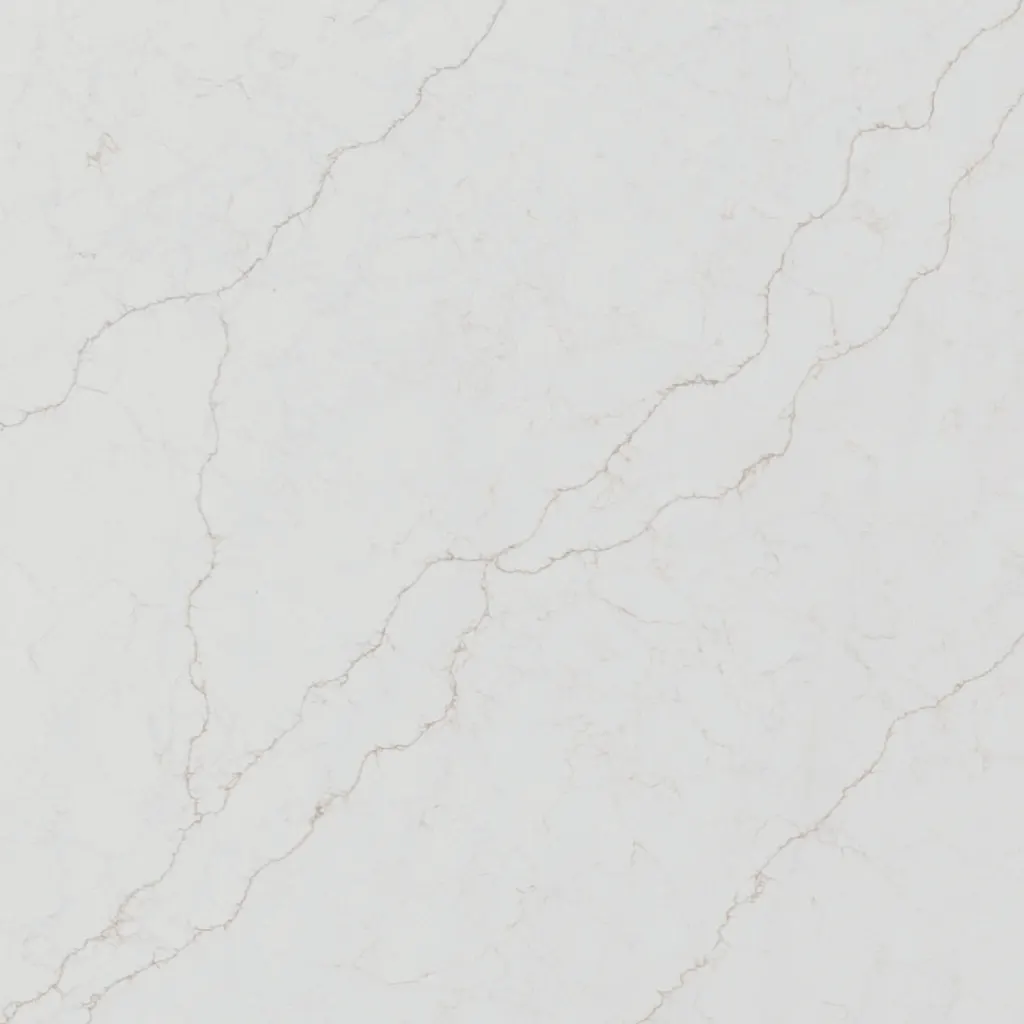Niagara Fall Gold quartz slab by White Matte
