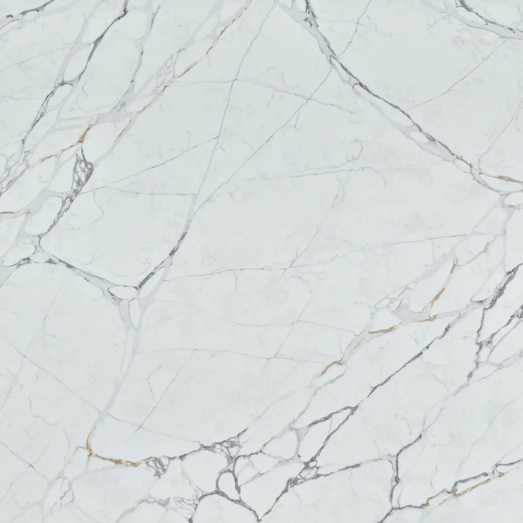 Stuaturio White quartz slab by White Matte