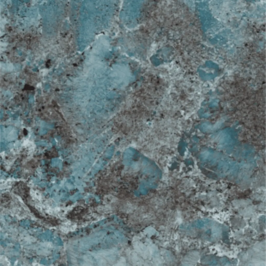 Amazonite porcelain slab by White Matte