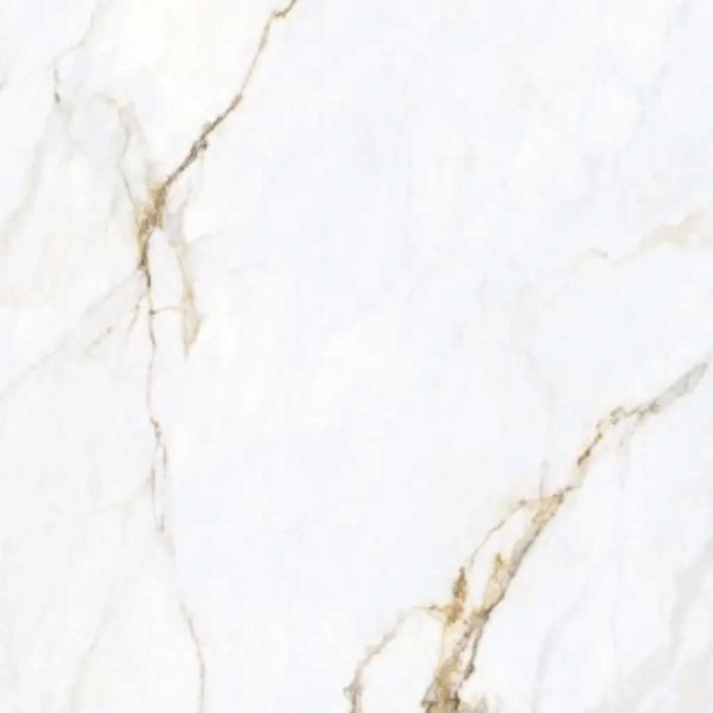 Apollo White porcelain slab - view 3 | White Matte