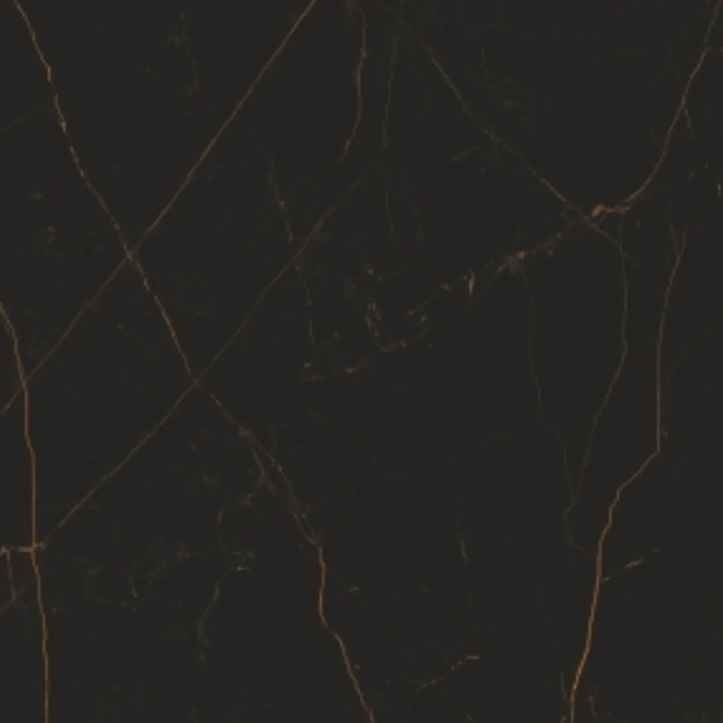 Black Noir porcelain slab - view 2 | White Matte