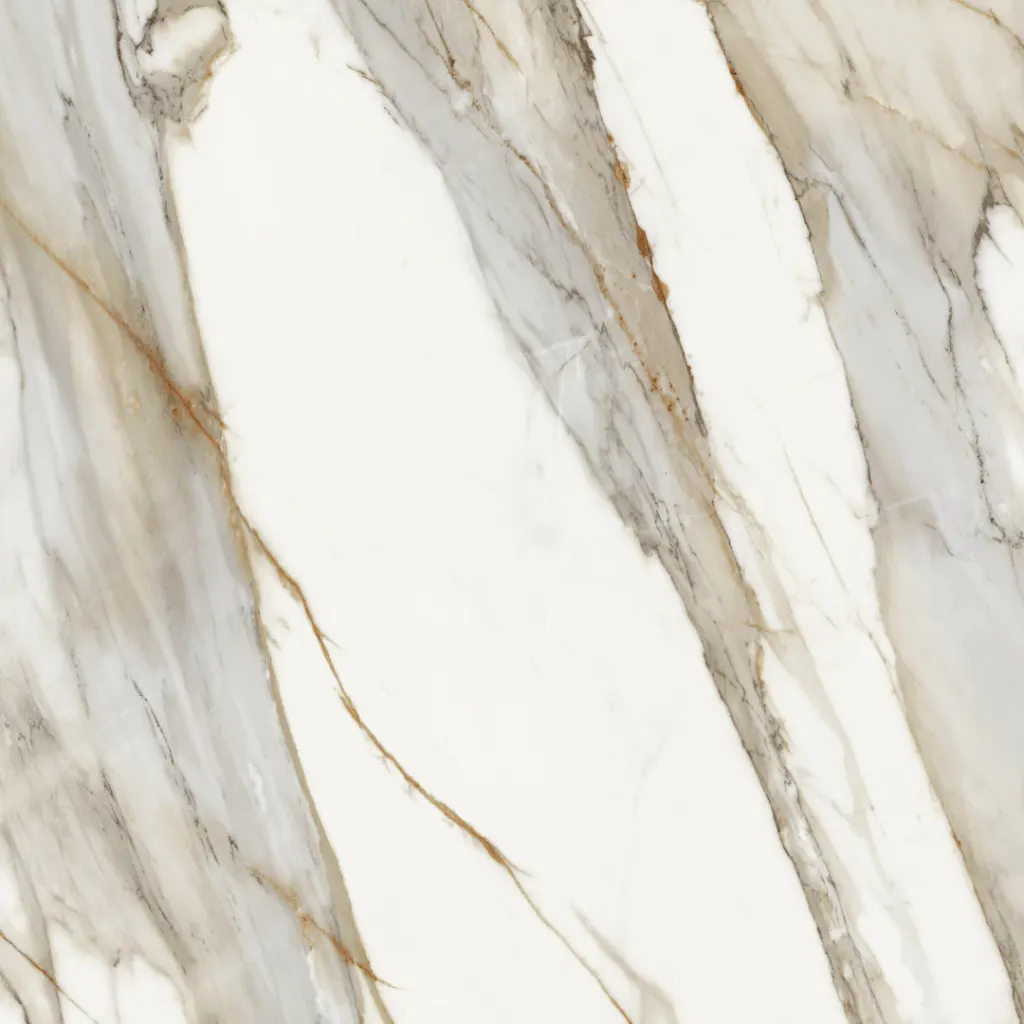 Macchia Vecchia porcelain slab - view 3 | White Matte