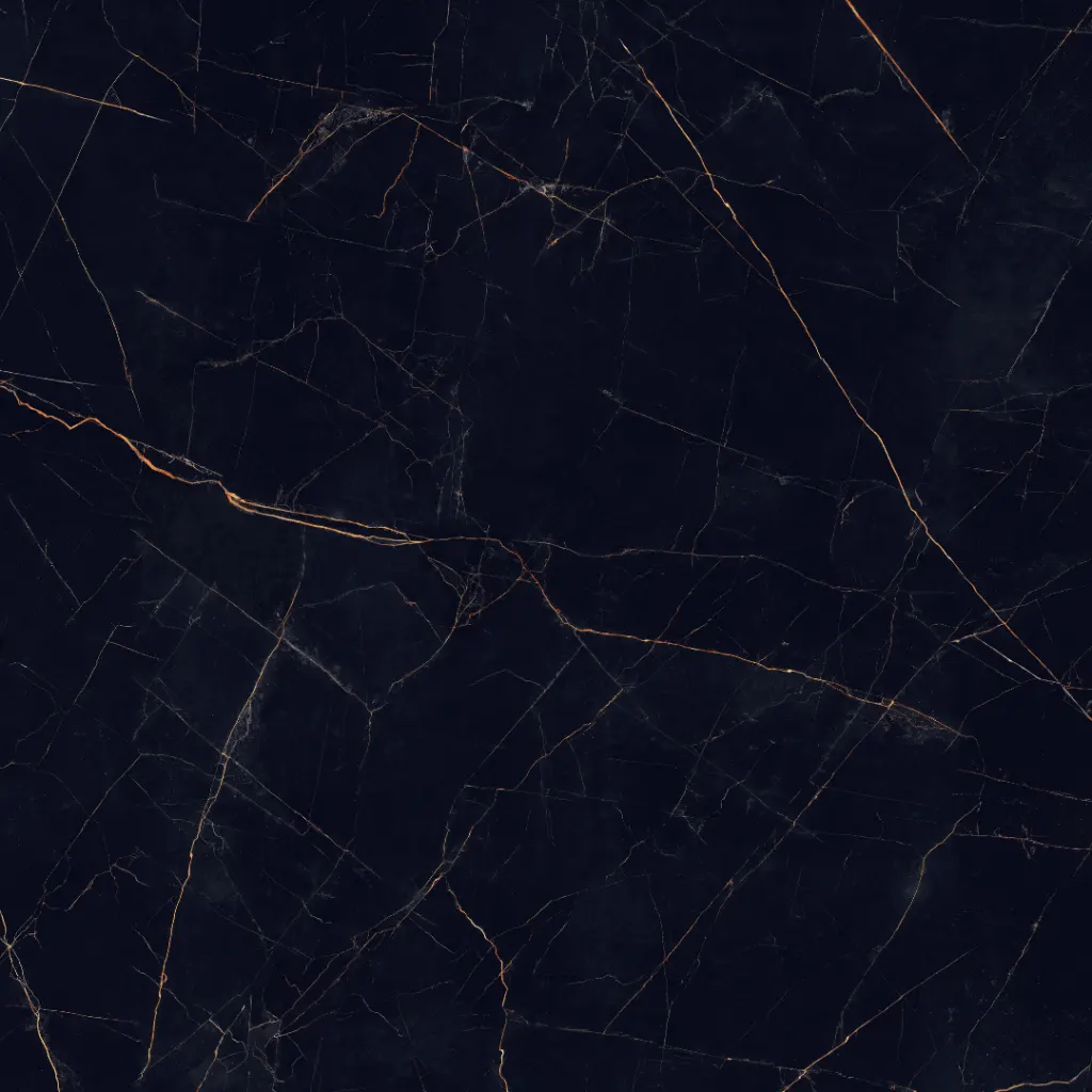 Nero Ardi porcelain slab - view 3 | White Matte
