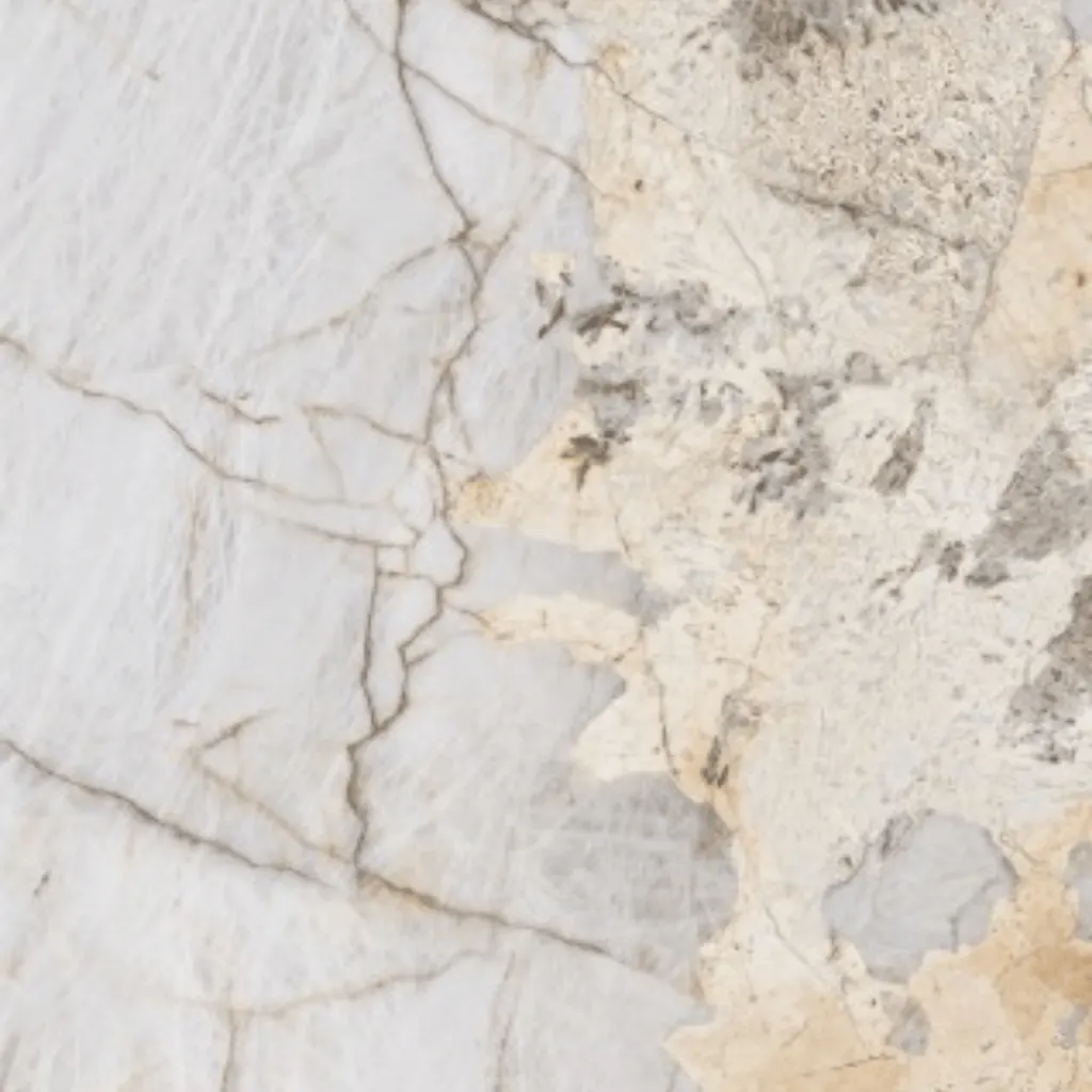Patagonia Bianco porcelain slab - view 1 | White Matte