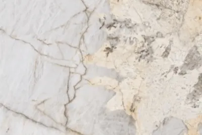 Patagonia Bianco porcelain slab - view 1 | White Matte