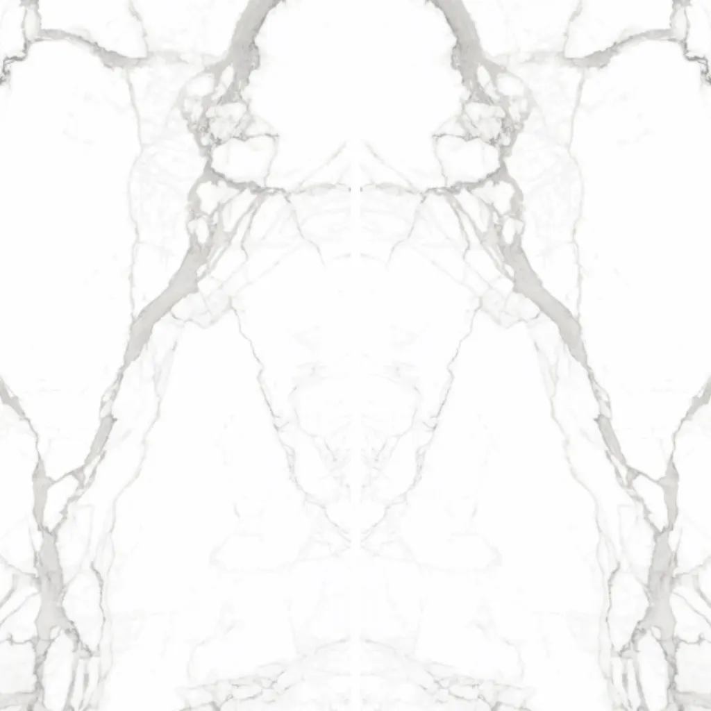 Statuario Natural porcelain slab by White Matte