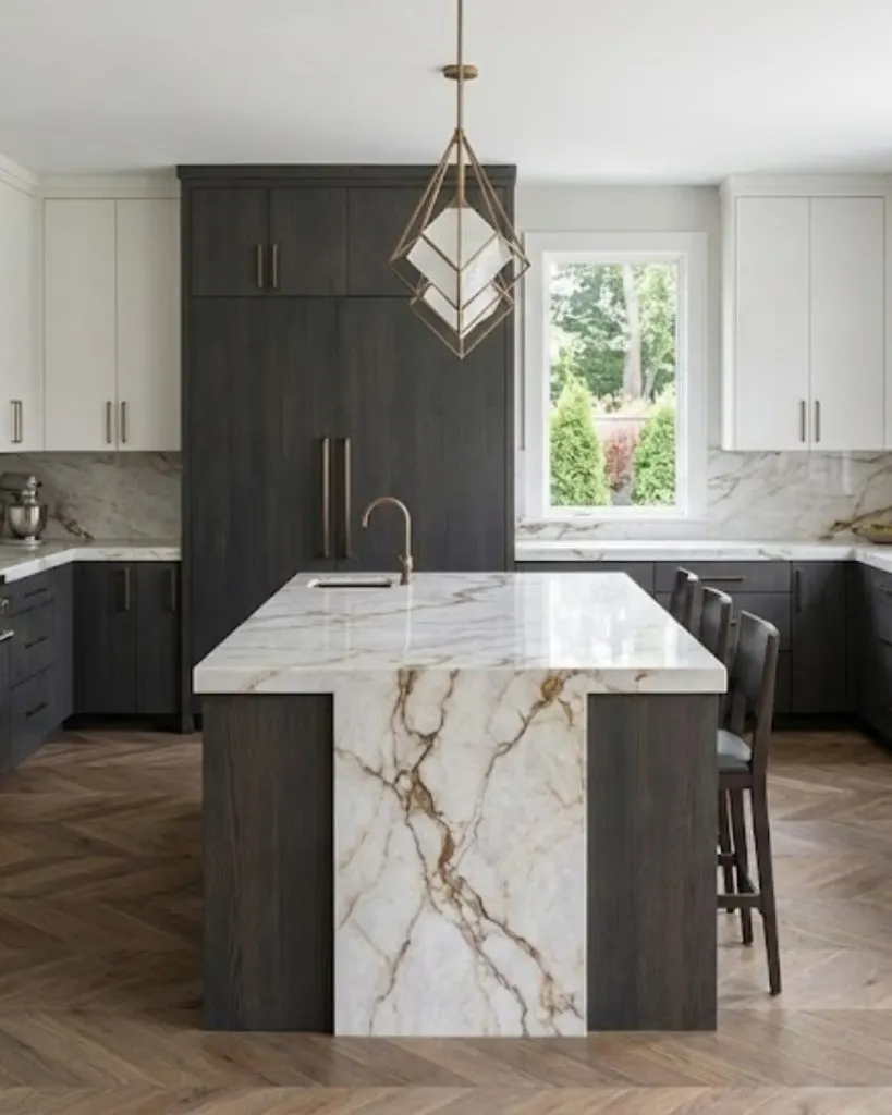Christallo HD Quartz Slab surface - view 4 | White Matte